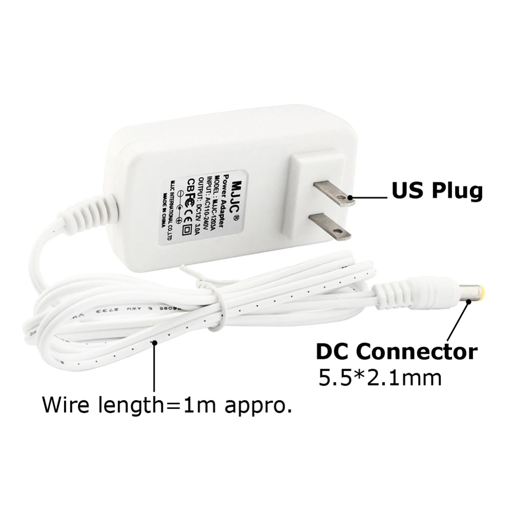 Светодиодный драйвер 12В 1A 2A 3A Мощность адаптер переменного тока 110V 220V DC/DC 12 вольт Питание блок Светодиодные ленты 12В импульсный источник освещения трансформатор