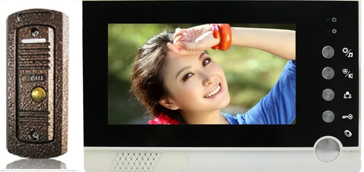 

ACTOP VDP-316+CAM-202 Direct Factory Video Doorphone With Recording Function For 2 Apartment, Night Vision