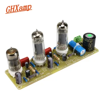 

GHXAMP 6N1+6P1 Tube Amplifier Board 3w+3w Stereo 4-8ohm Electronic Tube Finished board Epoxy Fiberglass Board 1pc
