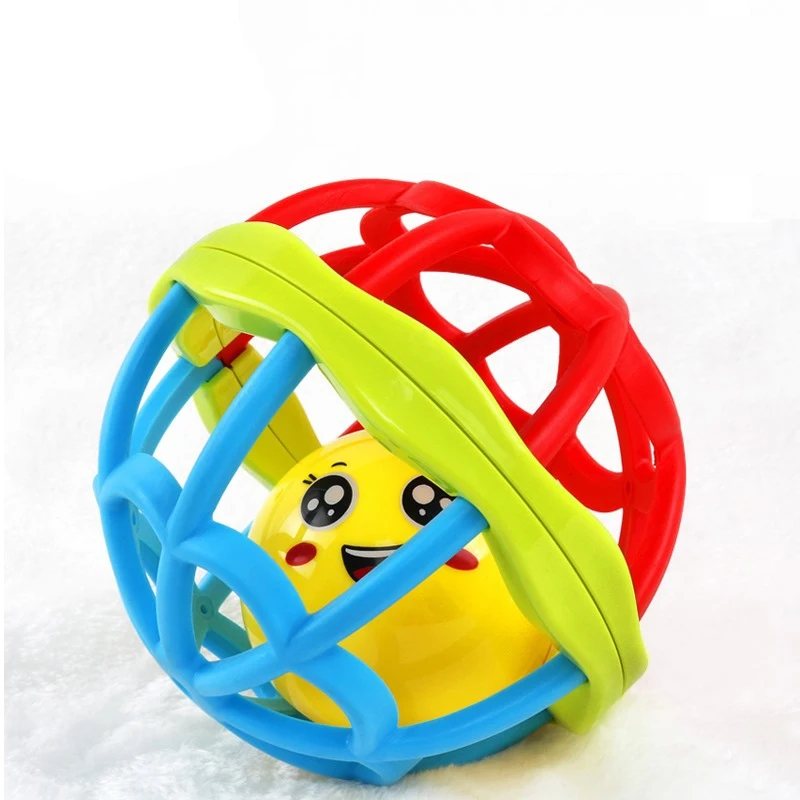 Забавная детская игрушка для новорожденных мяч для детей игрушка Погремушки Развивающие детские игрушки для ванной ручной GraspingBall погремушка игрушка для 0-12 месяцев