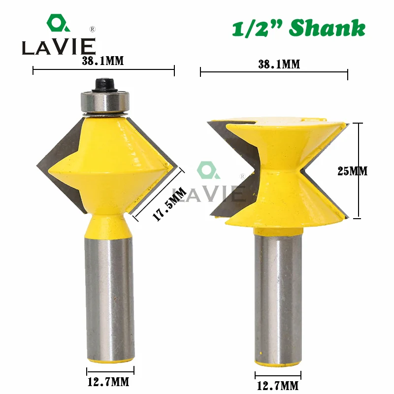 2 шт. 12 мм 1/" хвостовик 90 градусов V дизайн Tingue паз кромкооблицовочный маршрутизатор Набор бит пластина Сращивание деревообрабатывающий фреза 079