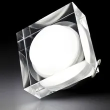Crystal Square Led Downlights 1W 3W 5W 7W LED Ceiling Downlight AC85 265V Lamps Led Ceiling
