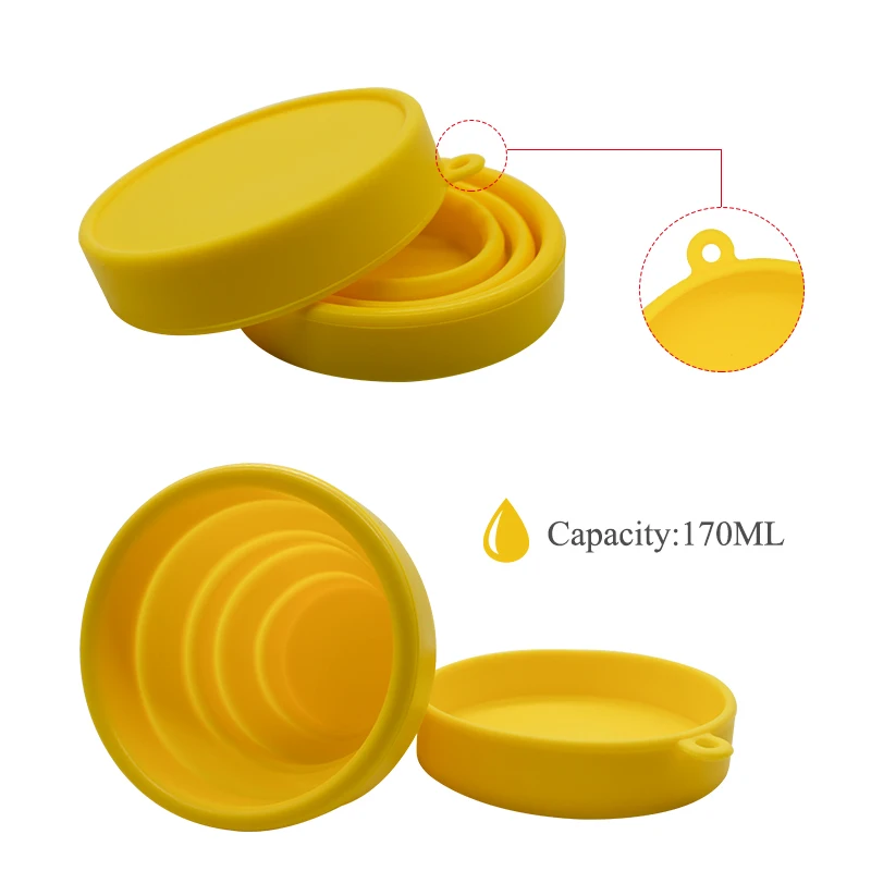 Стерилизатор чашка для менструальной чашки перерабатываемая Складная менструальная стерилизация походная чашка хорошего качества стерилизующая чашка для микроволновой печи