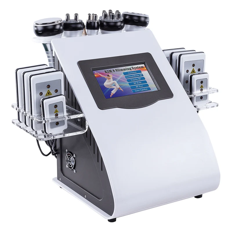 

Vacuum rf cavitation lipo laser combination slimming machine/portable home use