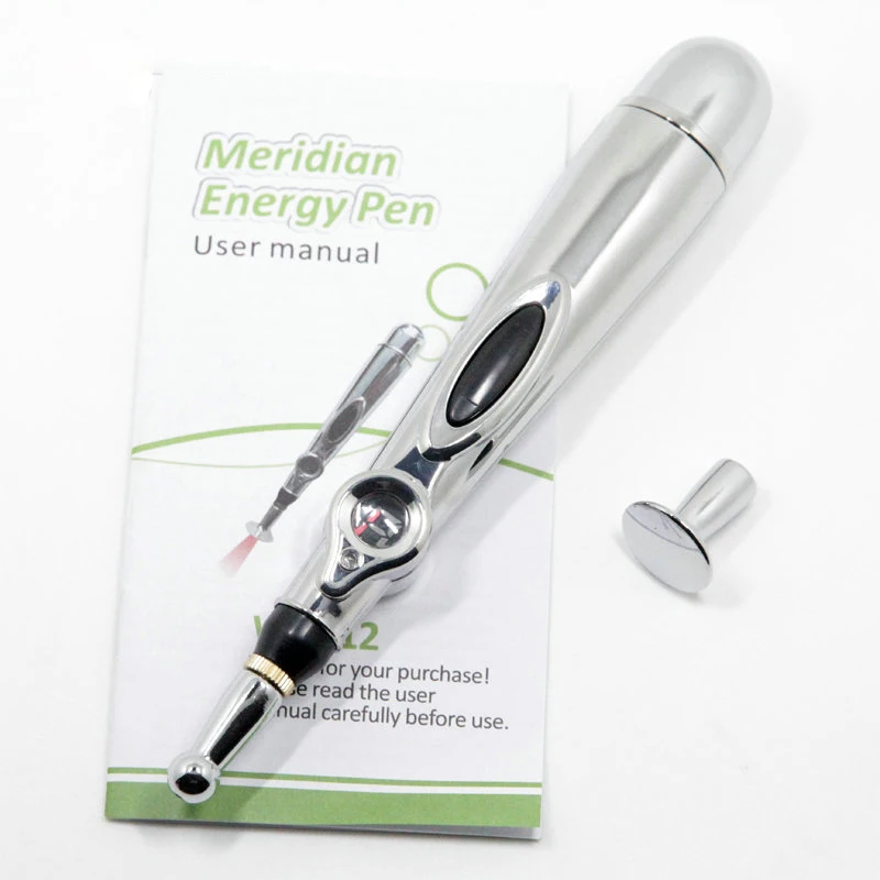Электронная ручка для иглоукалывания, электрическая меридианская лазерная терапия, лечебная Массажная ручка, меридиановая энергетическая ручка для облегчения боли, инструменты