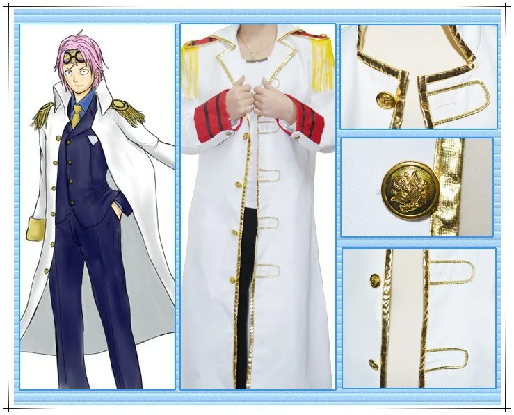ワンピース海軍正義アニメ衣装マント漫画役割コスプレトレンチコート男と女性パーティー服 Anime Costume Costume Trench Coatanime Trench Coat Aliexpress