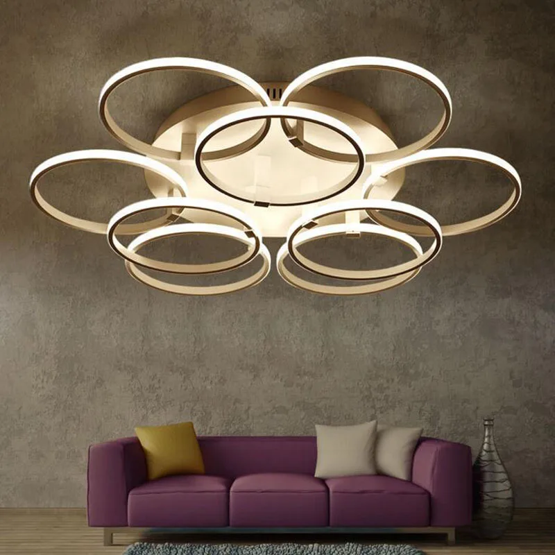 Simple and modern living room LED ring ceiling lamp bedroom aluminum lamp led lighting fixture led Acrylic lamps for bedroom Simple and modern living room LED ring ceiling lamp bedroom aluminum lamp led lighting fixture led Acrylic lamps for bedroom