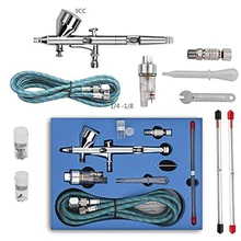 Аэрограф Двойного действия, воздушный компрессор, набор для рукоделия, краска для торта, художественный распылитель, электроинструменты для художественной модели автомобиля, тату, комплект инструментов для маникюра