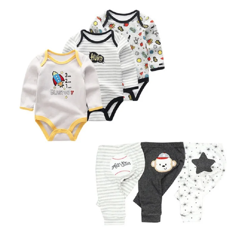 НОВЫЕ комплекты одежды для малышей, г., хлопок, комплект со штанами для маленьких мальчиков и девочек, штаны для новорожденных мальчиков и девочек одежда для маленьких мальчиков