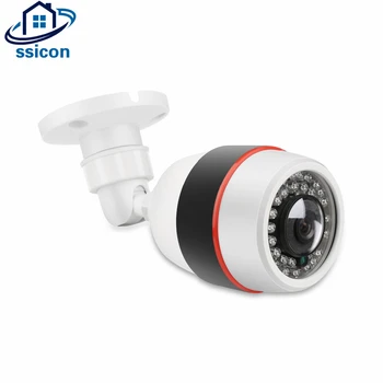 

SSICON 2.0MP Bullet CCTV Camera 36Pcs IR Leds IR Distance 25M 1.44mm Fisheye Lens 360 Degree AHD Buellet Camera With OSD Menu