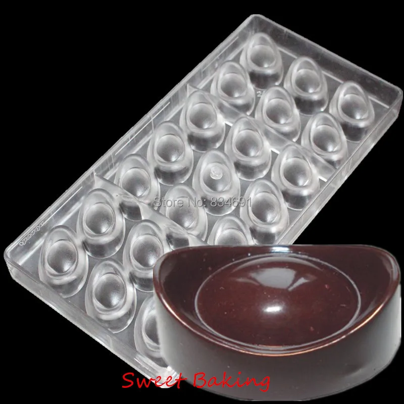 Buy 21 Cups Ingot Shaped Plastic ( Not polycarbonate ) Chocolate Tray Mold