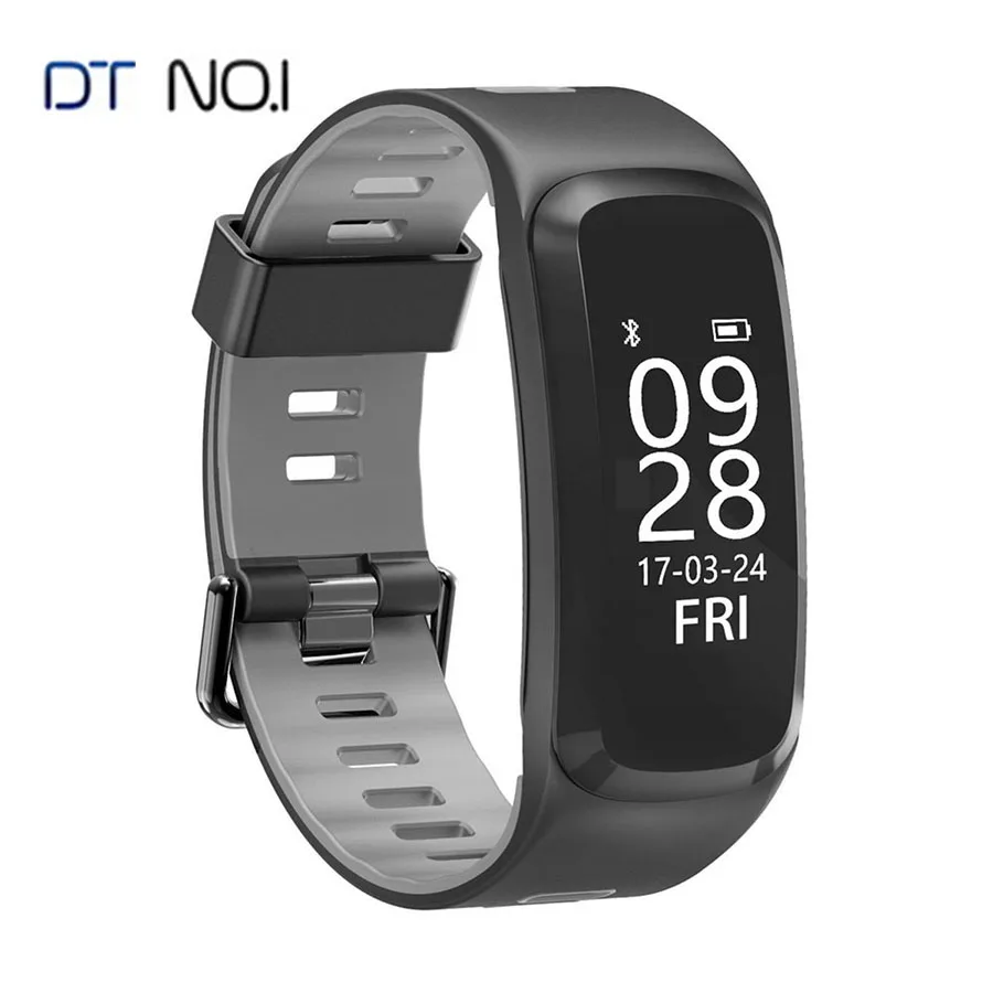 

NO.1 F4 Smart Fitness Bracelet IP68 Waterproof Blood Pressure Oxygen Heart Rate Monitor Wristband For IOS/Android GPS Smart Band