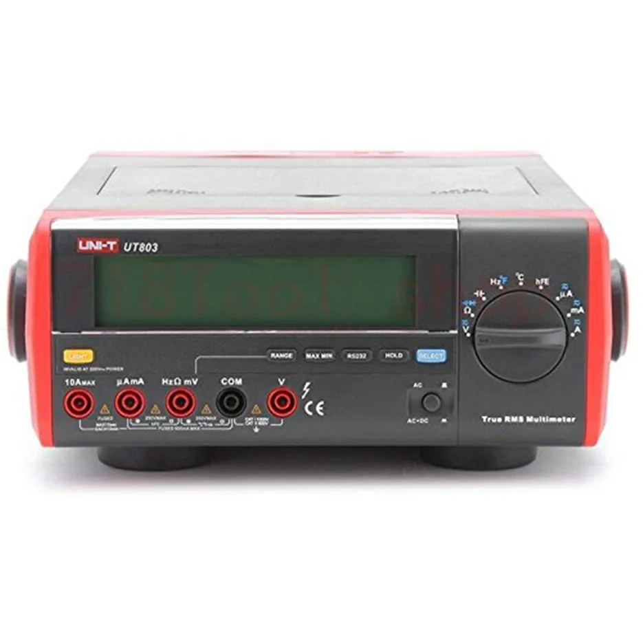 

UNI-T UT803 Desktop Digital Multimeter High Precision True RMS Multimeter Resistance / Capacitance / Frequency / Te