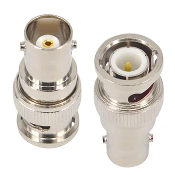 

10 Pieces BNC Male to female Adapter Connector Coax Cable Connector Adapter for CCTV Camera