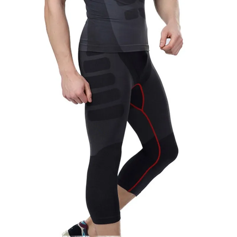 

2017 Men Quick-Dry Athletic Short Pants Compression Train Base Layers Skin Sports Running Tights Outdoor