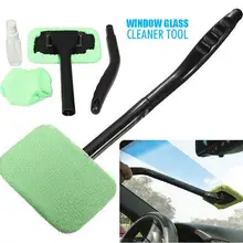 Авто Window Cleaner мыть кисти микрофибры длинной ручкой кузова Стекло щетка для очистки инструментов автомобильной очиститель лобового стекла