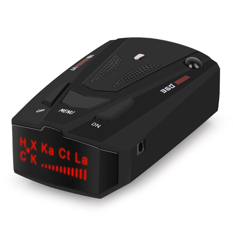 

Car Radar Detector V7 English Russian Gps Radar Voice Alarm Led Display