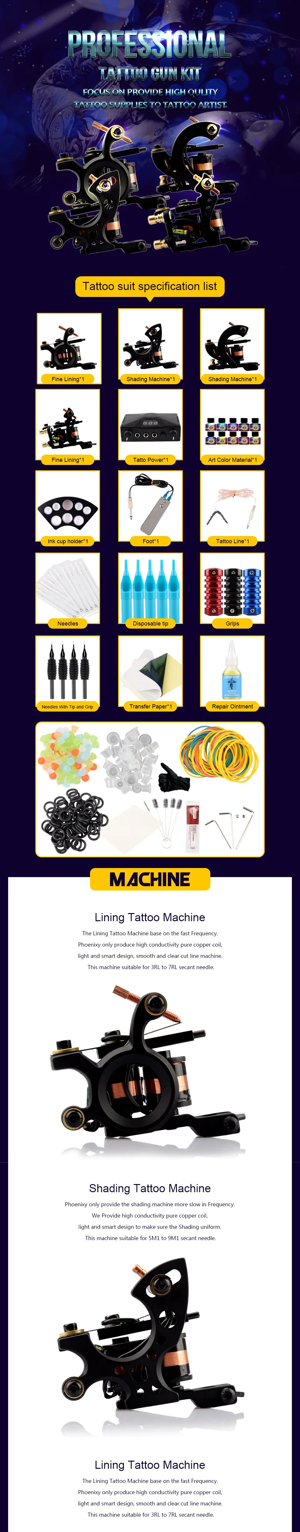Kits de tatuagem