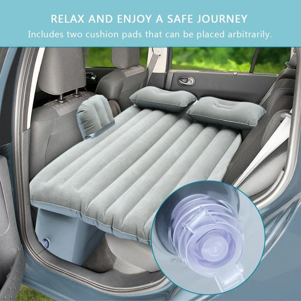Newest Portable Ultralight Flocking Car Sleeping Pad With Newest Portable Ultralight Flocking Car Sleeping Pad With