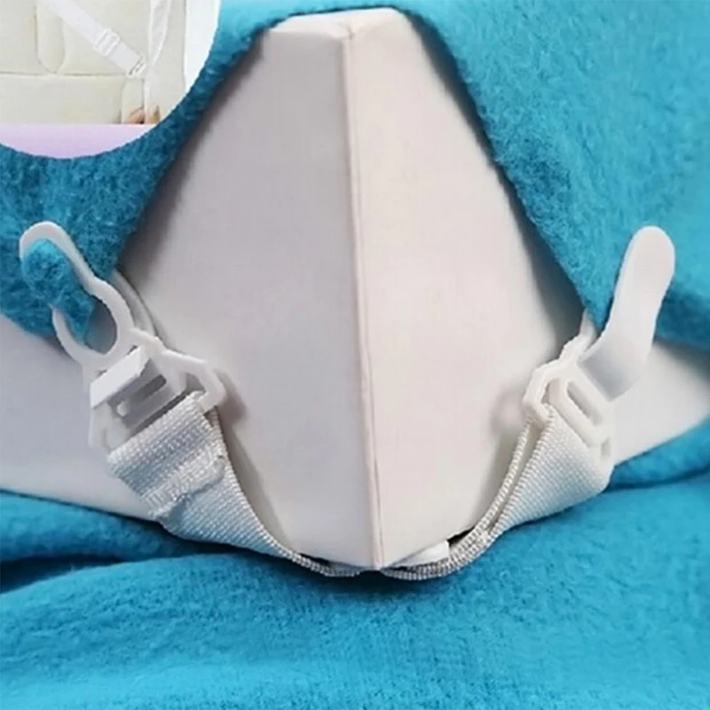 4pcs set Sheet Mattress hotel bed cover blankets Grippers Fasteners Elastic Mattress accessories