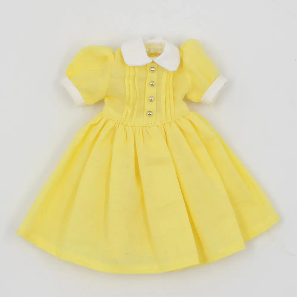 Outfits for Blyth doll Pink ,Yellow and Blue dress suit for 1/6 bjd icy dbs 6