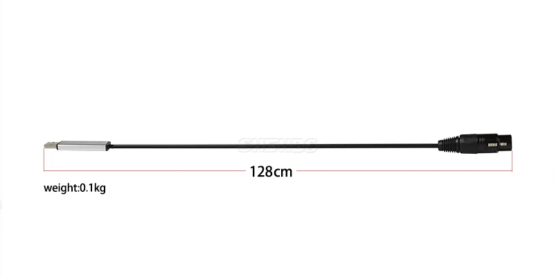 Быстрая USB к DMX интерфейсный адаптер светодиодный DMX512 компьютерный ПК сценический Контроллер освещения диммер
