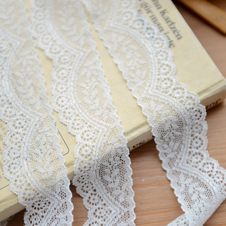 Горячая гладкое рисовое белое платье из эластичной ткани с кружевом qipao платье hanfu элементы одежды материалы 3,5 см G842