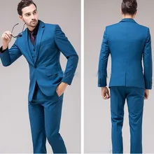 Индивидуальный костюм из трех предметов, Свадебный костюм, дешевые мужские смокинги для жениха, шаль, лацкан, лучший мужской блейзер(пиджак+ брюки+ жилет