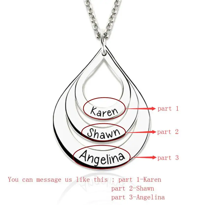 Personalized-Family-Gift-Engrave-Letters-Waterdrop-Name-Pendants-Necklace-Custom-with-3-Names-YP3203 (1)