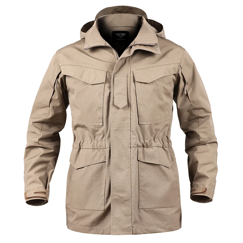 Refire gear US Army камуфляжная военная куртка мужская водонепроницаемая тактическая Полевая куртка с капюшоном осень много карманов ветровка пальто