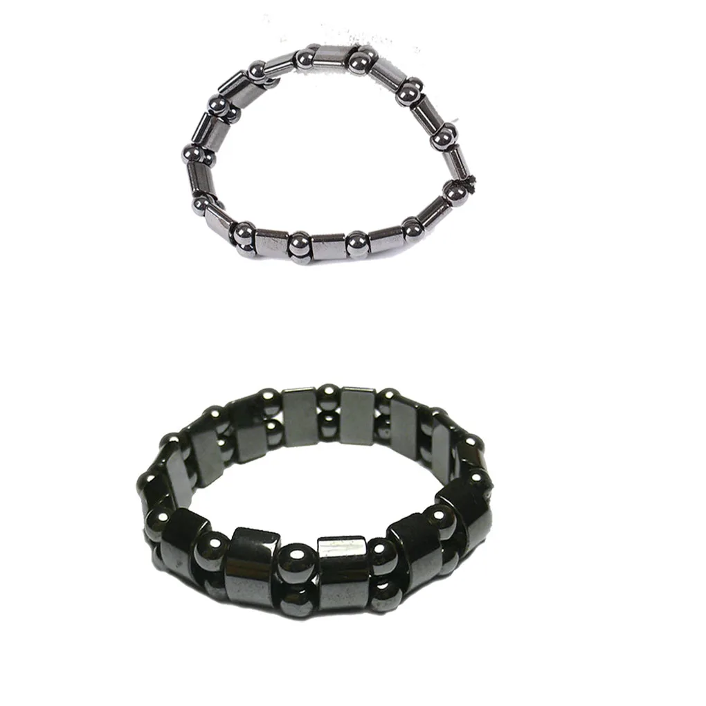 

New style Geometric Shaped Health Care Therapy Hematite Bracelet Unisex Bracelet