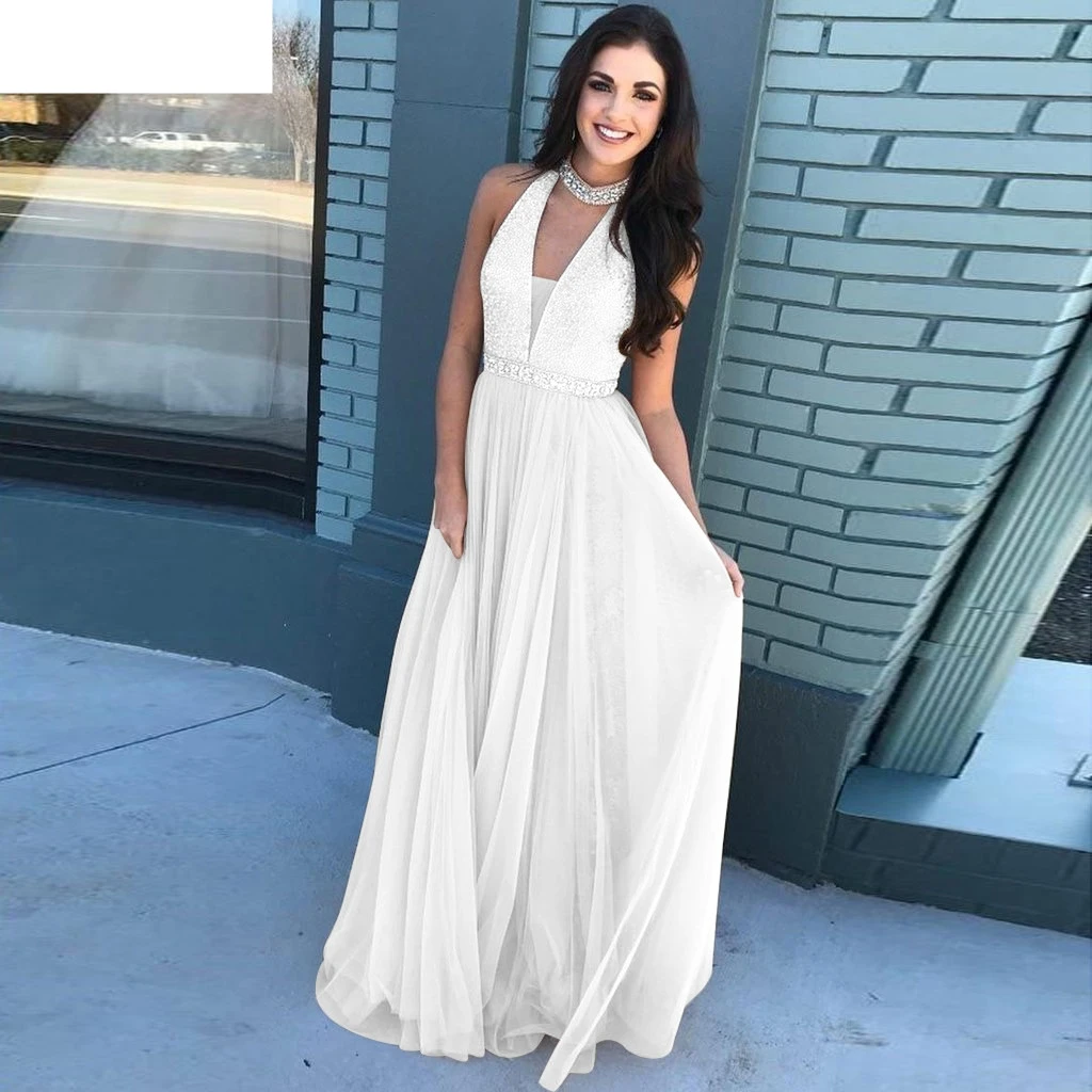 Женское коктейльное платье без рукавов JAYCOSIN черное облегающее с круглым вырезом