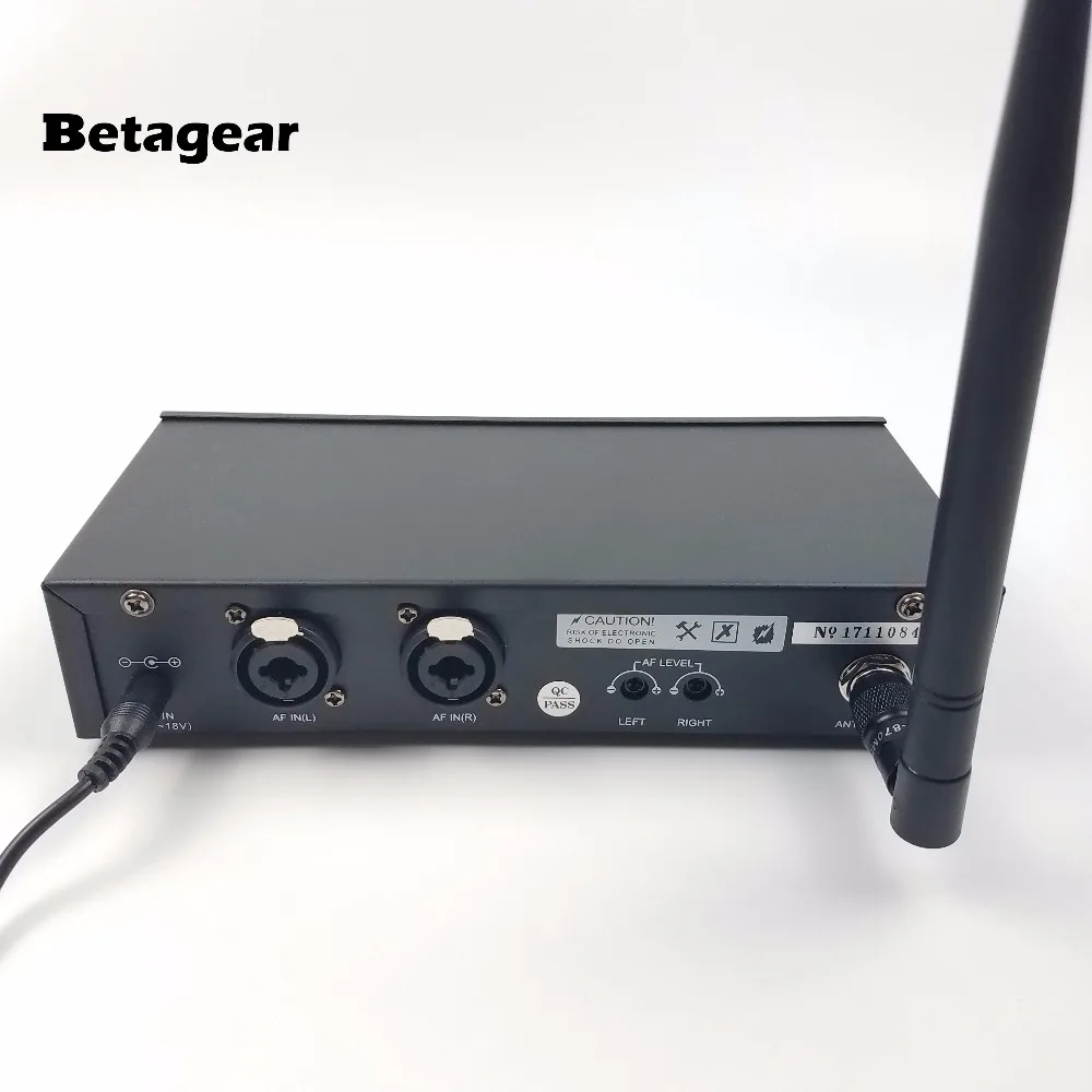 Betagear сценический монитор системы s IEM 510 цифровой беспроводной в ухо профессиональный сценический беспроводной монитор системы ж/2 приемника 150 м