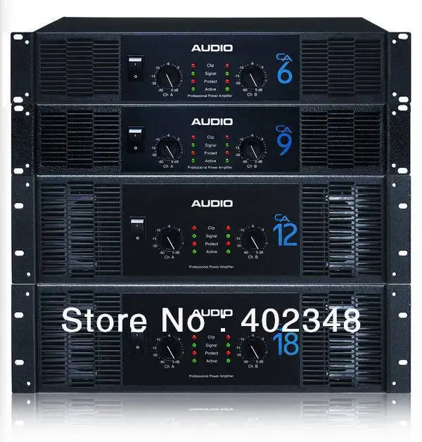 High Class Power Amplifiers CA18/ Crest Audio AAAA Rate Qualityaudio