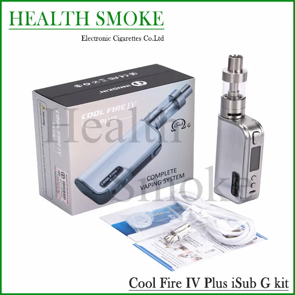 100% Authentic Innokin Cool Fire IV Plus iSub A kit iSub G