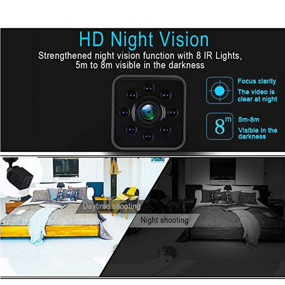 SQ23 SQ13 Original Mini Camera WiFi Cam Full HD 1080P Sport DV Recorder 155 Night Vision Small Action Camera Camcorder DVR SQ 11
