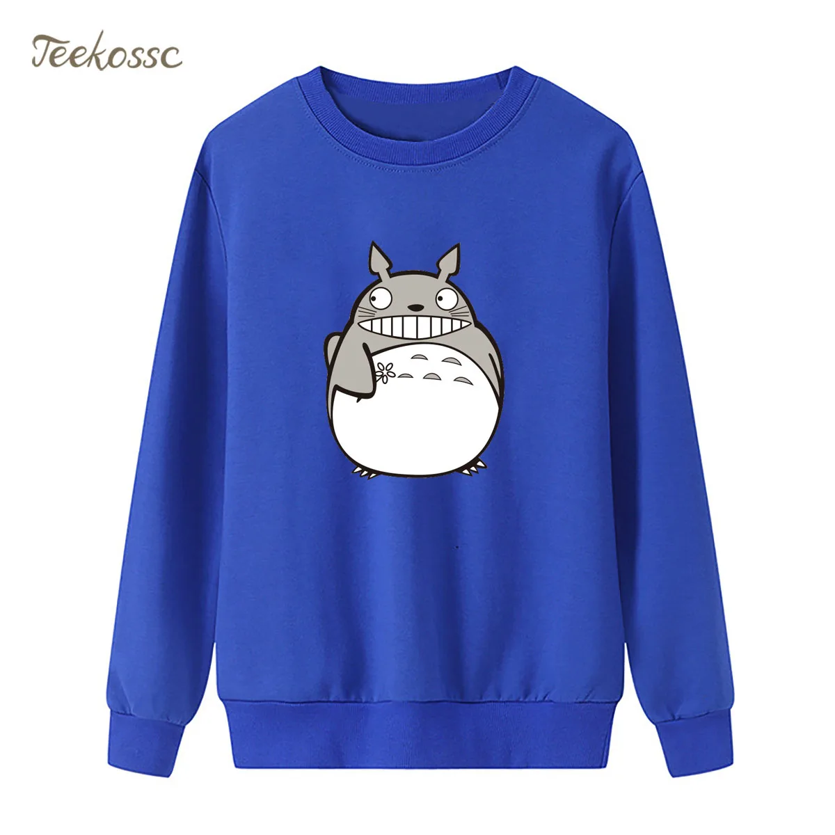 С изображением героя мультфильма «Мой сосед Толстовка totoro японского аниме-Толстовка 2019 новый бренд Демисезонный Для женщин Дамы пуловер