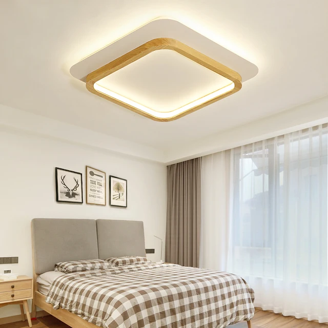 Special Offers Ceiling light Decorative dining room bar simple dimming remote control lights for home living room Modern led ceiling lamp