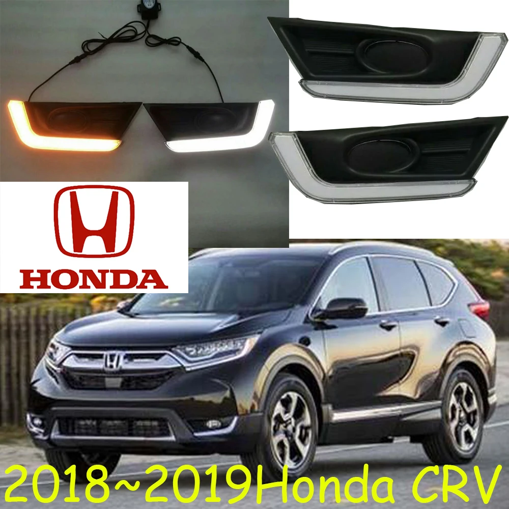 

1set 2017~2020year for CRV CR V daytime light car accessories LED DRL headlight for CRV fog light