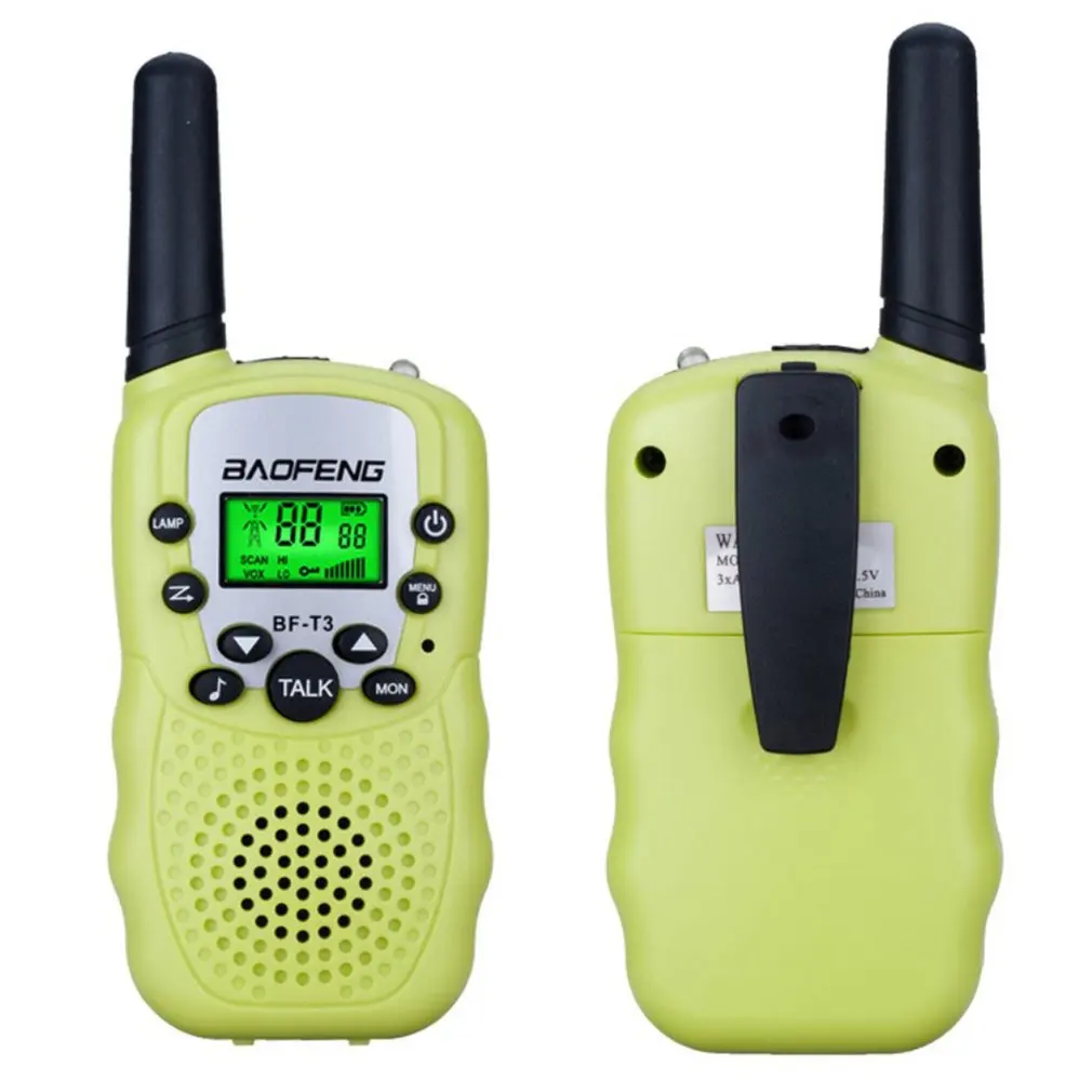 2 шт. Baofeng BF-T3 Pmr446 Walkie Talkie лучший подарок для детей радио портативное T3 мини беспроводное двухстороннее радио детская игрушка Woki Toki