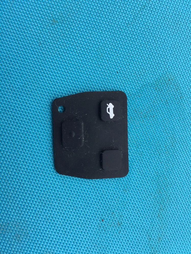 Car Key Shell 3Pcs Replacement Rubber For Toyota Lexus