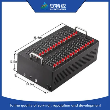 

Antecheng factory 32 Ports Wavecom Q2403 GSM/GPRS Modem USB SIM card gsm sms modem pool USSD STK