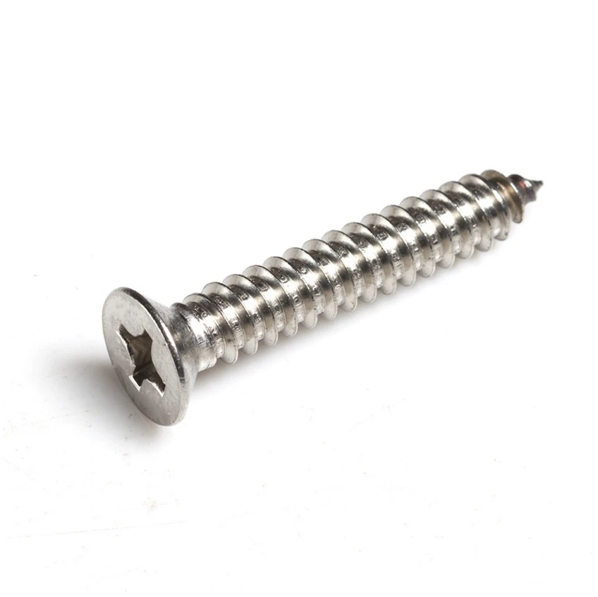 

304 M4.8M5M5.5 cross countersunk self-tapping Phillip flat screw