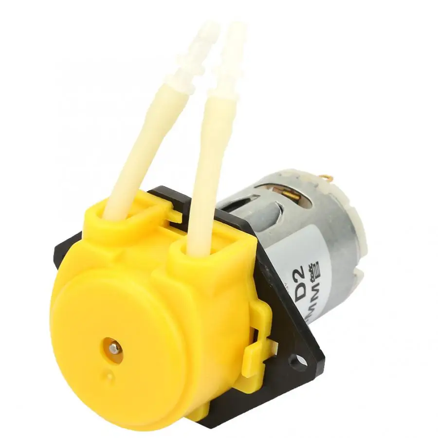 DC 24 V D-2 2*4mm DIY Перистальтический жидкостный насос дозирующий насос для лабораторного анализа