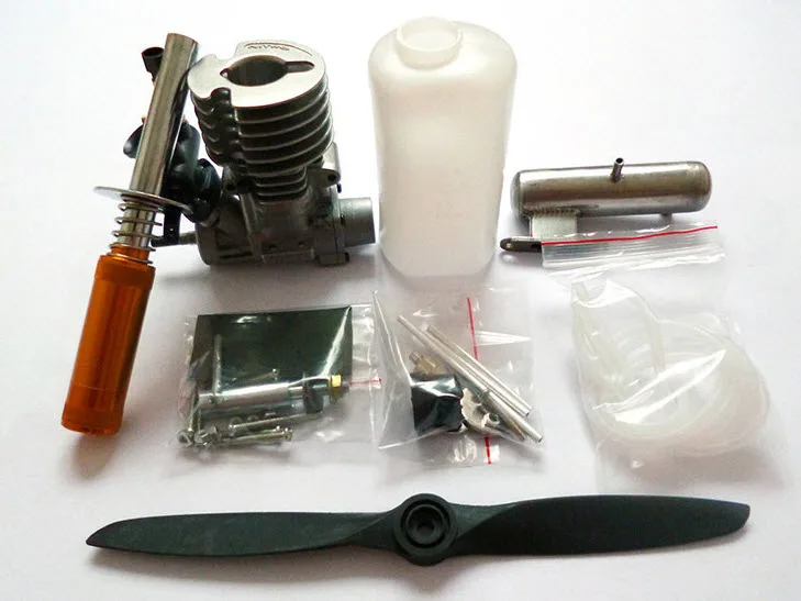 

DIY refit aircraft pure Metal 15 Methanol Engine, 15 TAIYO Model Aircraft Engine with Other Necessary Accessories