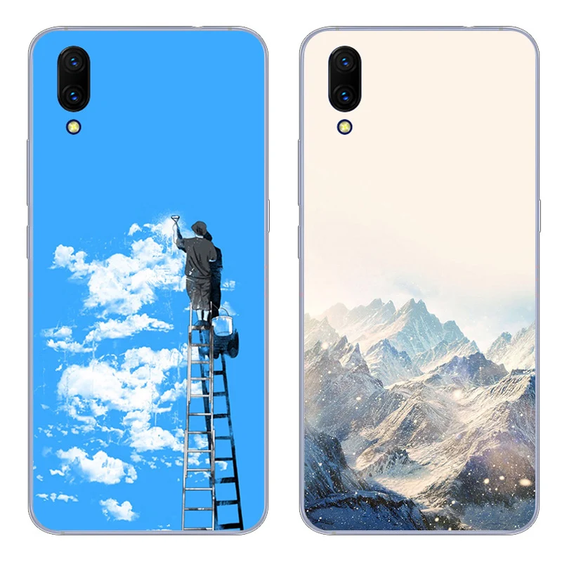 For vivo x23 Case fashion style soft phone vivox23 Cover x 23 Protection Shell V1809A fundas coque | Мобильные телефоны и