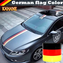 KAHANE 2M 3M 4M 5M 6 &quotНемецкий флаг полоса Автомобильная капот
