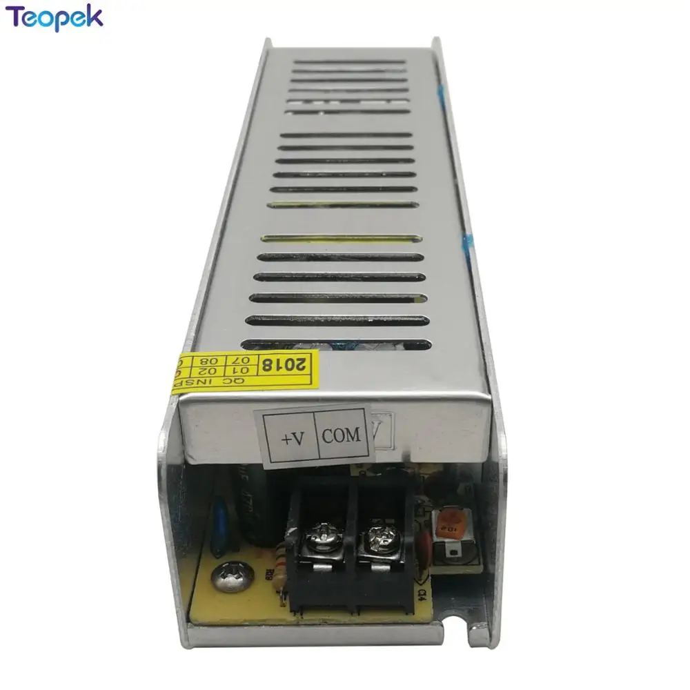 Супер тонкая версия 24В 3А 72 Вт 4 5а 100 5А 120 переключатель питания для постоянного