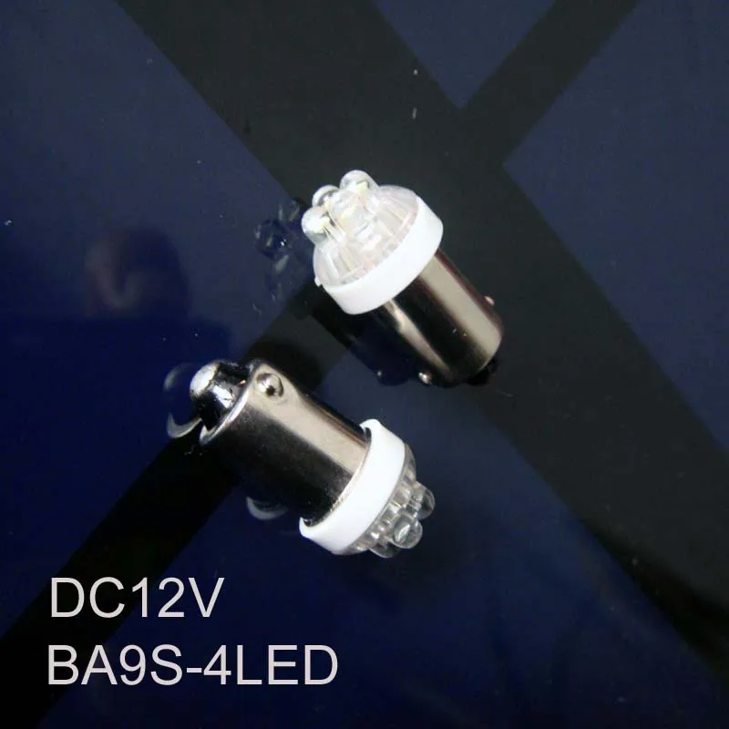 Высокое качество 12 В BA9S привели приборов загорается, автомобиль BA9S Светодиодные лампы 12 В BA9S LED Индикаторы приборной панели Бесплатная
