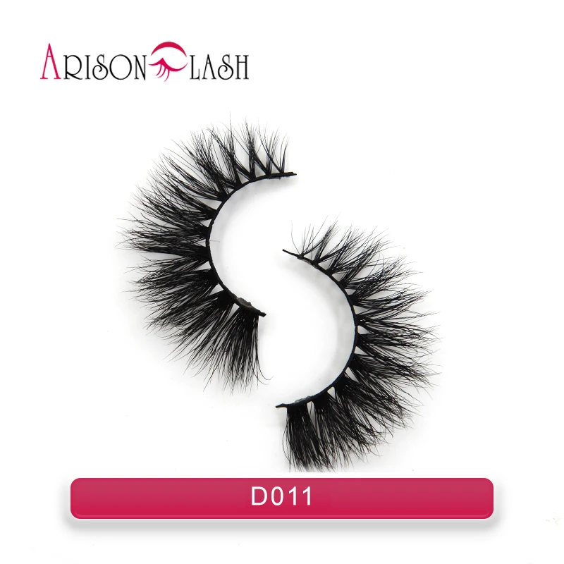 Arison lashes 3D норковые ресницы, накладные норковые ресницы ручной работы в полную полоску, 10 видов стилей ресницы, новая посылка, cilios naturais